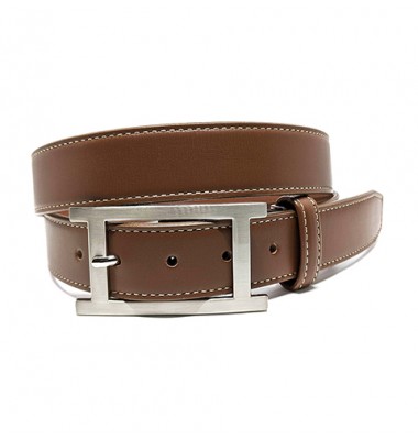 H Leather Belt By Prairie Ginza