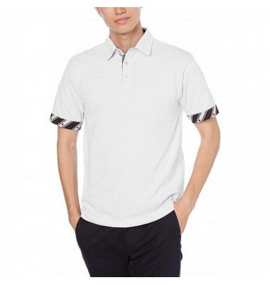 Miracle Unisex Polo Shirt in White