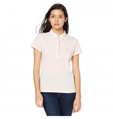 Sakura Ladies Polo Shirt In Pink
