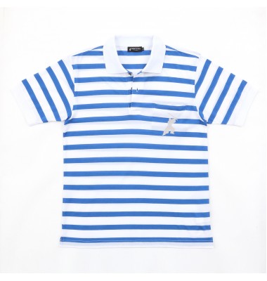 Samurai Border Mens Polo Shirt