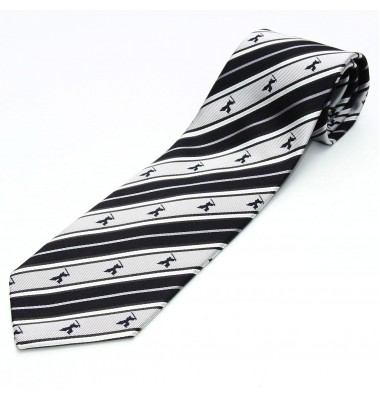 Samurai Necktie in Black By Fortuna Tokyo