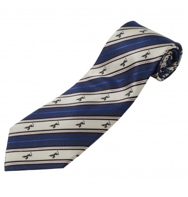 Samurai Necktie in Blue By Fortuna Tokyo